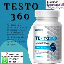 Suplemento testo360 con 60 capsulas